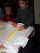 Decorating t-shirts