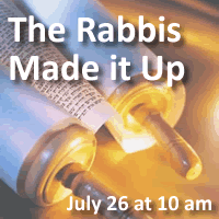 the rabbis made it up