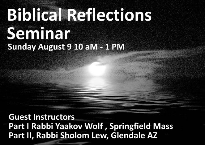 biblical reflections seminar